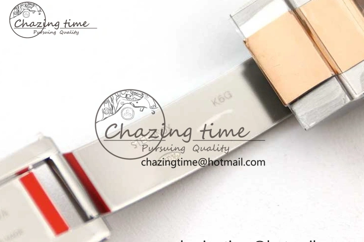 0109 Yacht-Master 126621 SS RG EWF 1:1 Best Edition Black Dial on SS SS RG Bracelet A SportInspired 2242